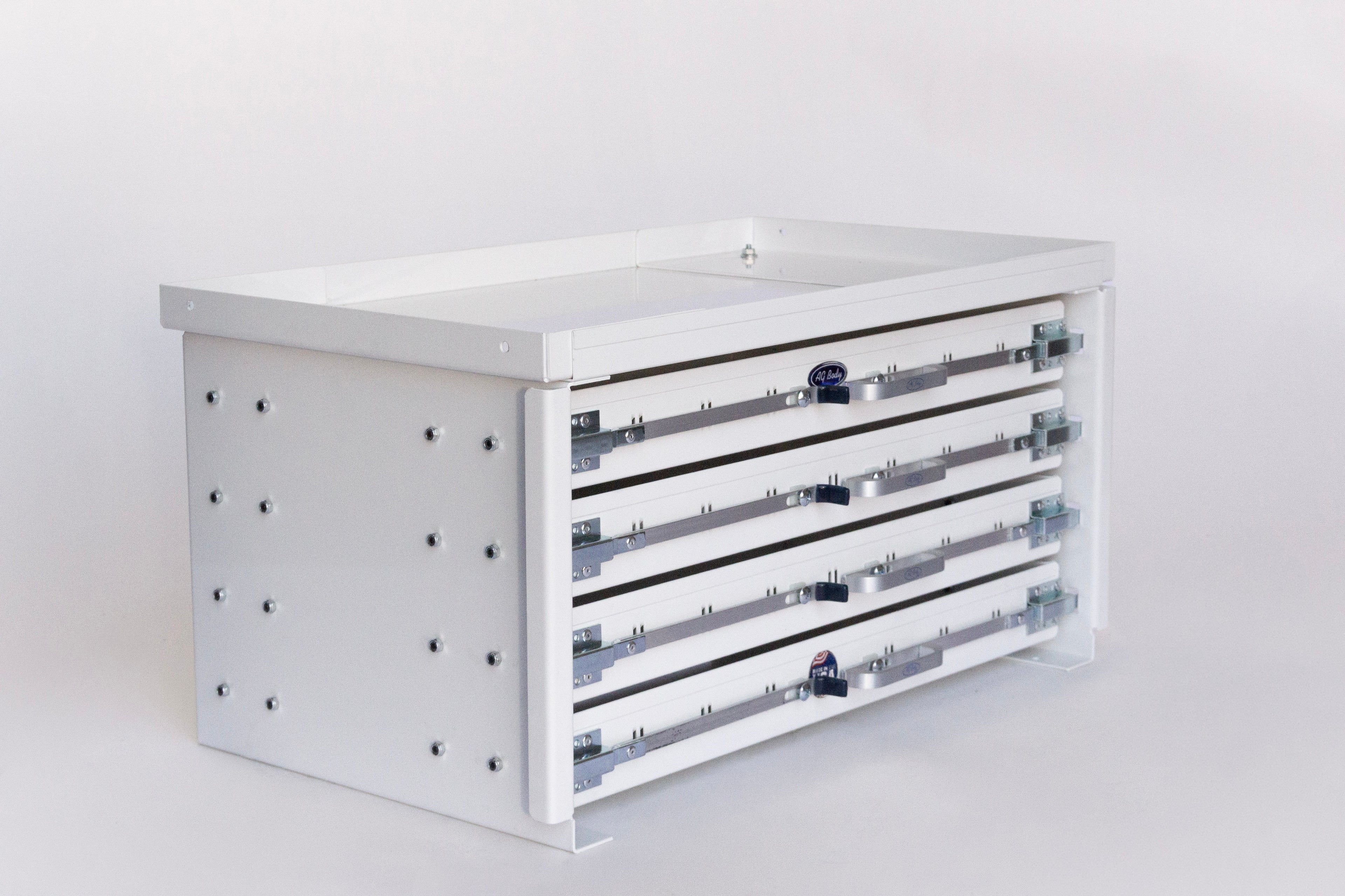 Dwg# 11025-B Tool Box Drawer Unit – 4 Drawer Steel Toolbox Insert (35” W x 18” D x 13” T)