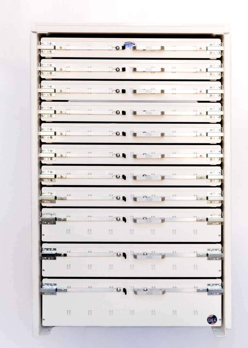 Utility Truck  Toolbox - white 8-3, 2-5, 1-7 x 28" W x 18D - 42" H