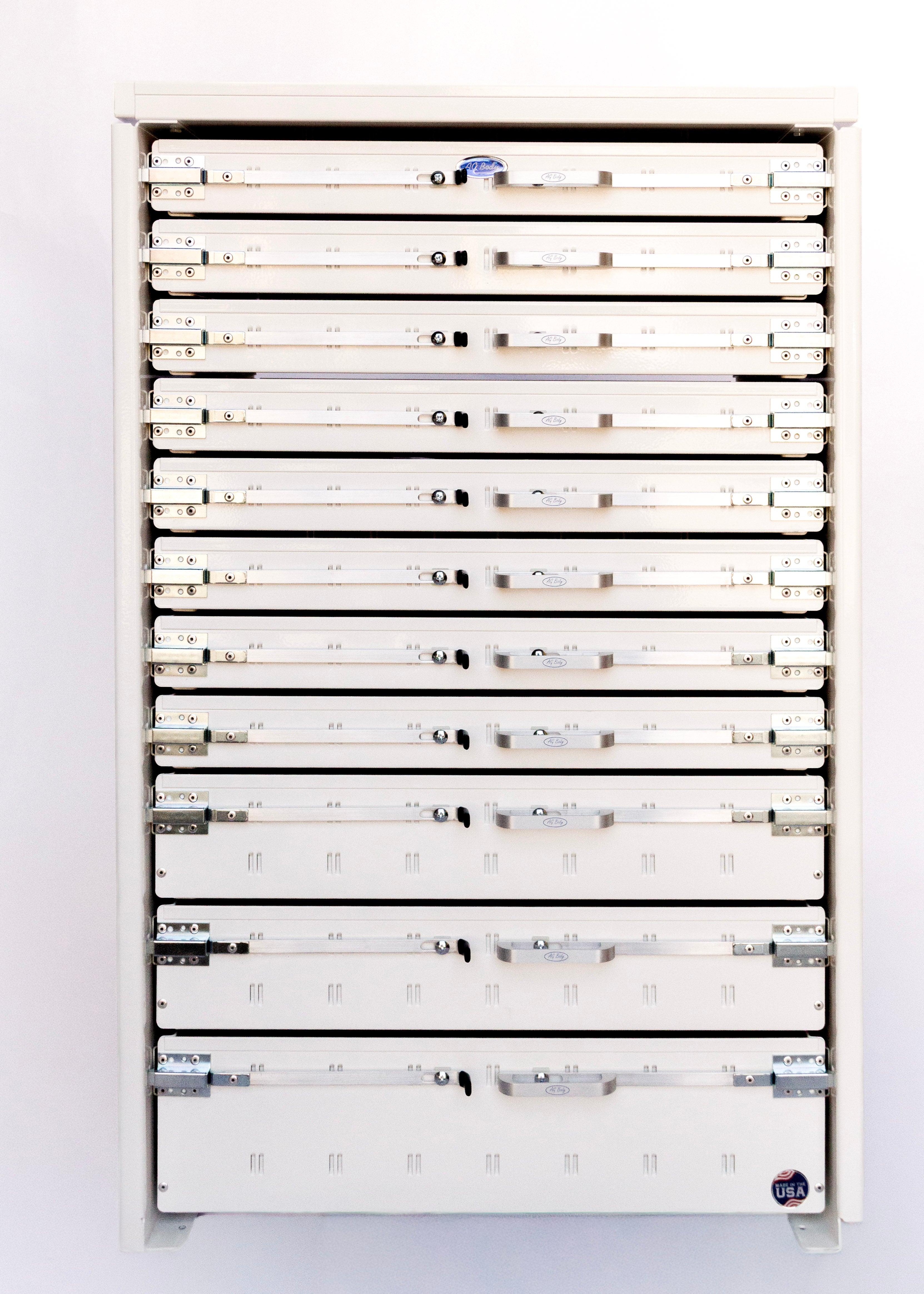 Utility Truck  Toolbox - white 8-3, 2-5, 1-7 x 28" W x 18D - 42" H